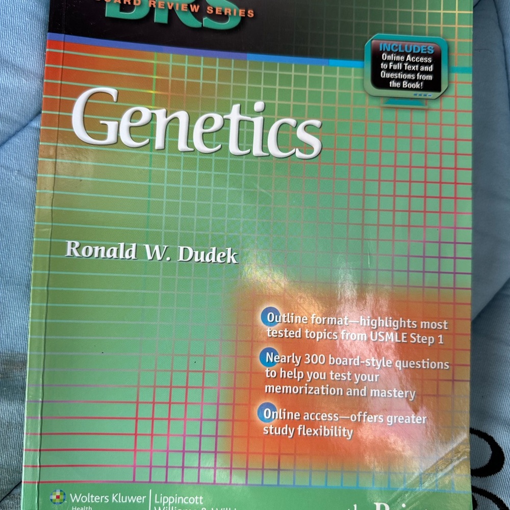 Board Review Series Genetics Textbook